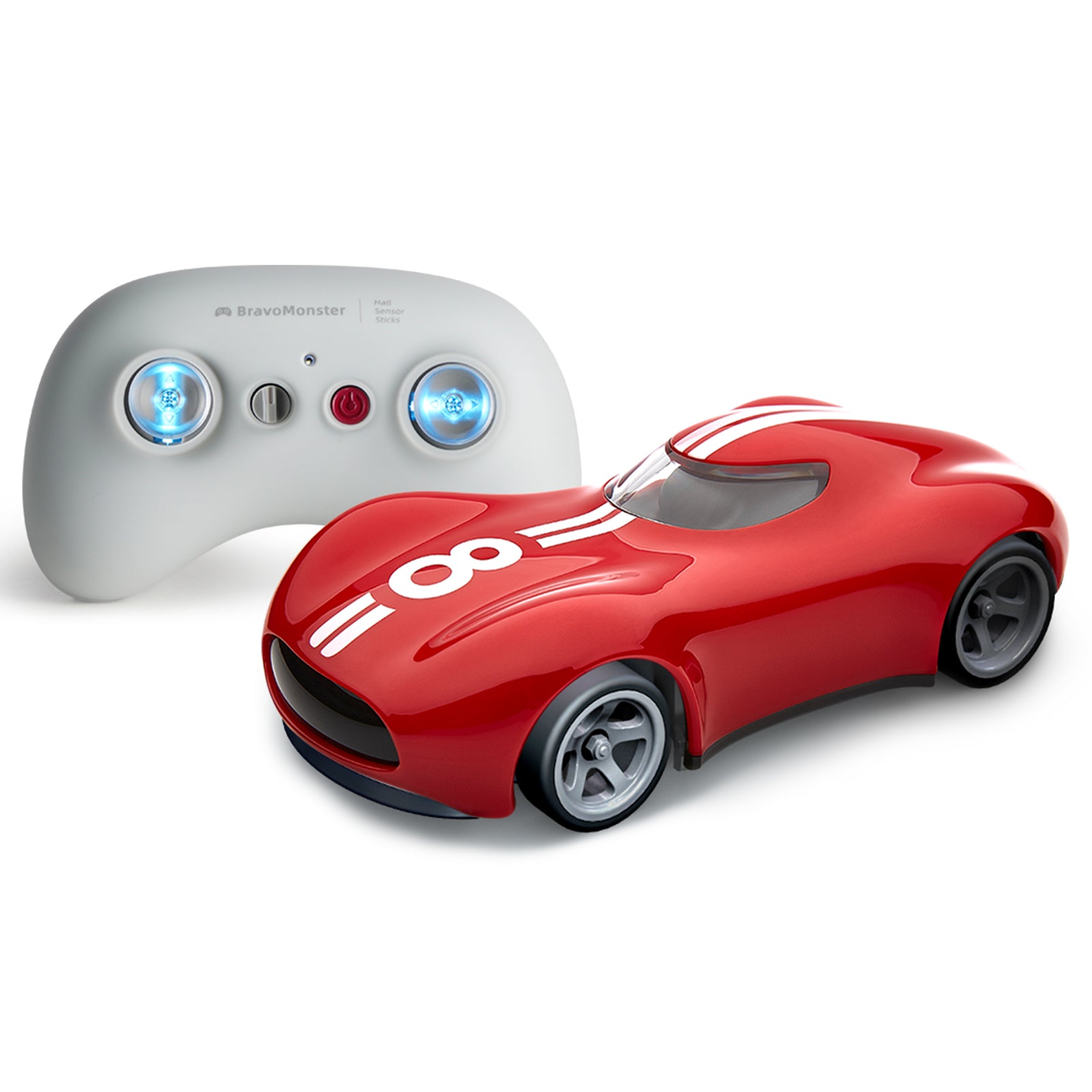 Speedster Rechargeable Remote Control Sport Racing Car - Rally Red