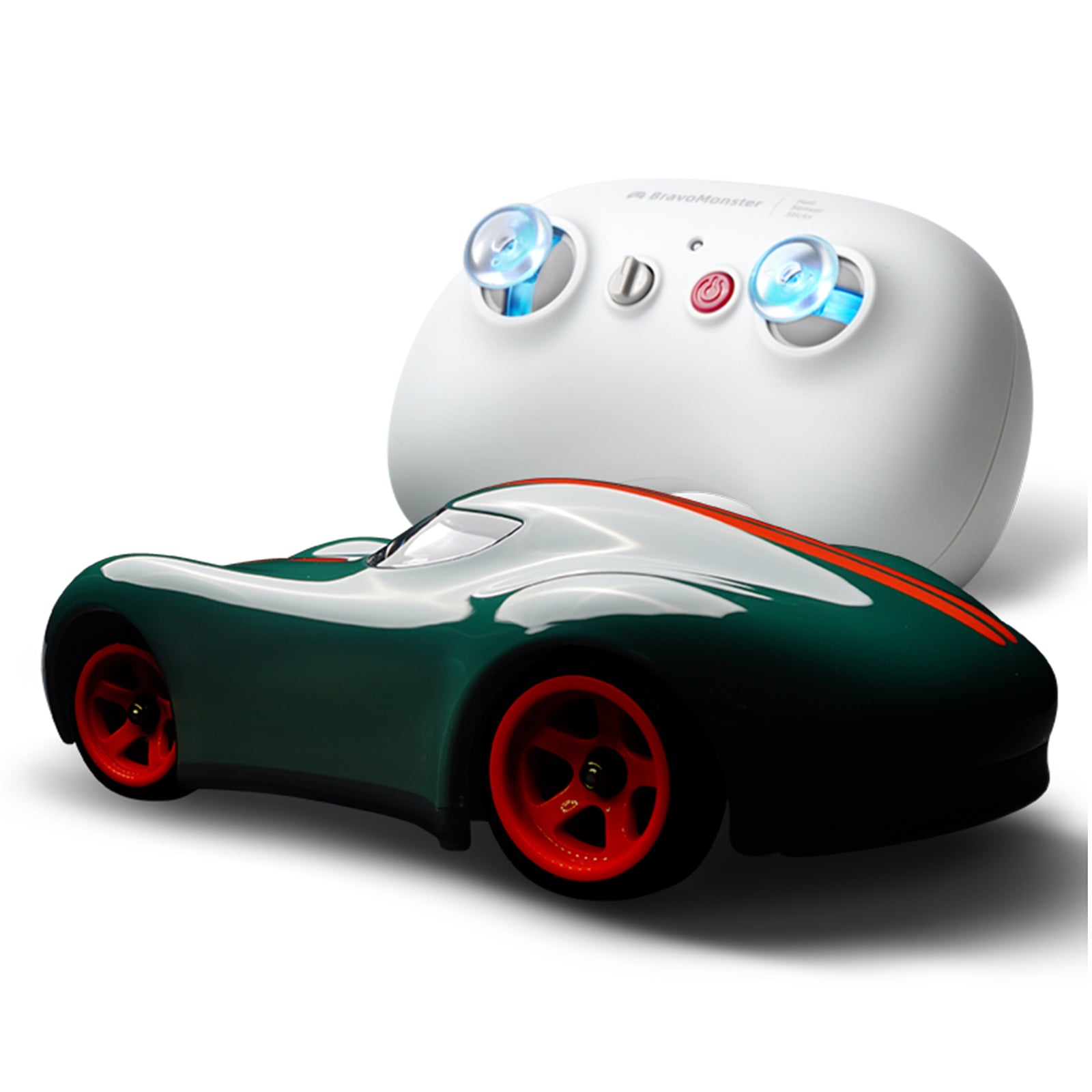 Speedster Rechargeable Remote Control Sport Racing Car - British Racing Green